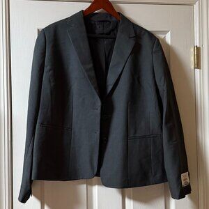 Edwards Signature Gray Blazer Size 20R